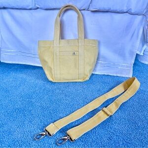 Butter Yellow Canvas Bag